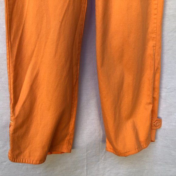 Carolina Blues Women's Pants Size10 Orange - Picture 3 of 8